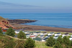 seaview, scenery, horizon, sea, caravan park, chalets, trees, sky, landscape, seascape, outdoor, scenic, tourism, view, seaside, coast, natural, coastal, vacation, shore, bay, sunny, nature, beach, coastline, relax, sand, caravan park, caravan park, caravan park, caravan park, caravan park