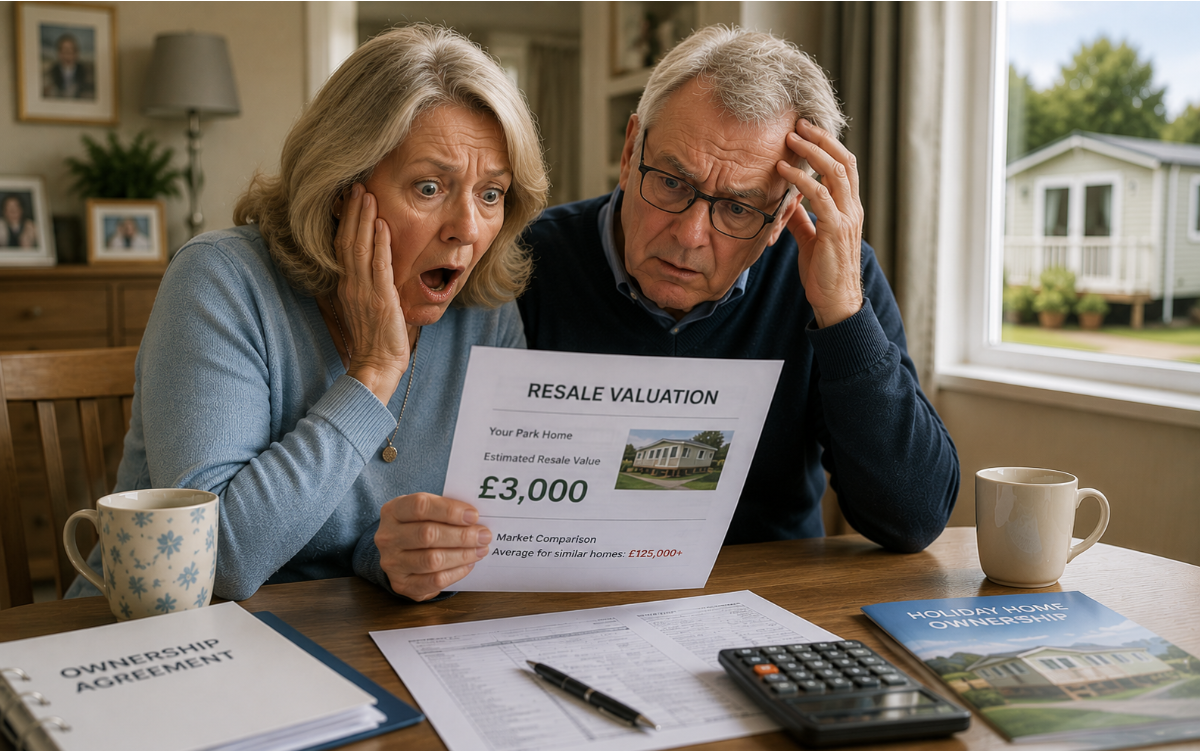 THE PARK HOME RESALE SHOCK