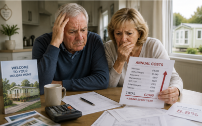 PARK HOME OWNERS TRAPPED BY RISING COSTS